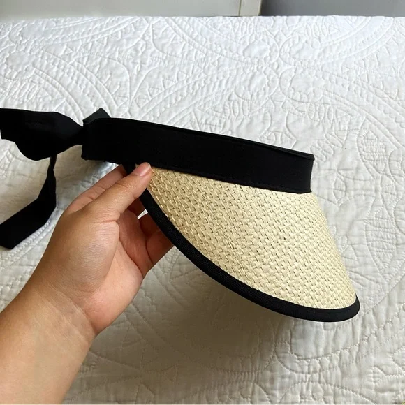 ASOS straw visor hat - Picture 2 of 4